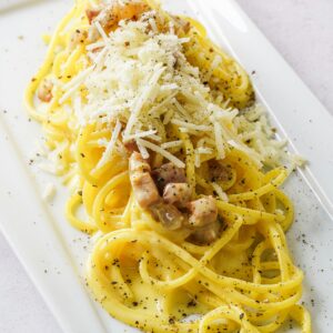 Pâtes à la carbonara